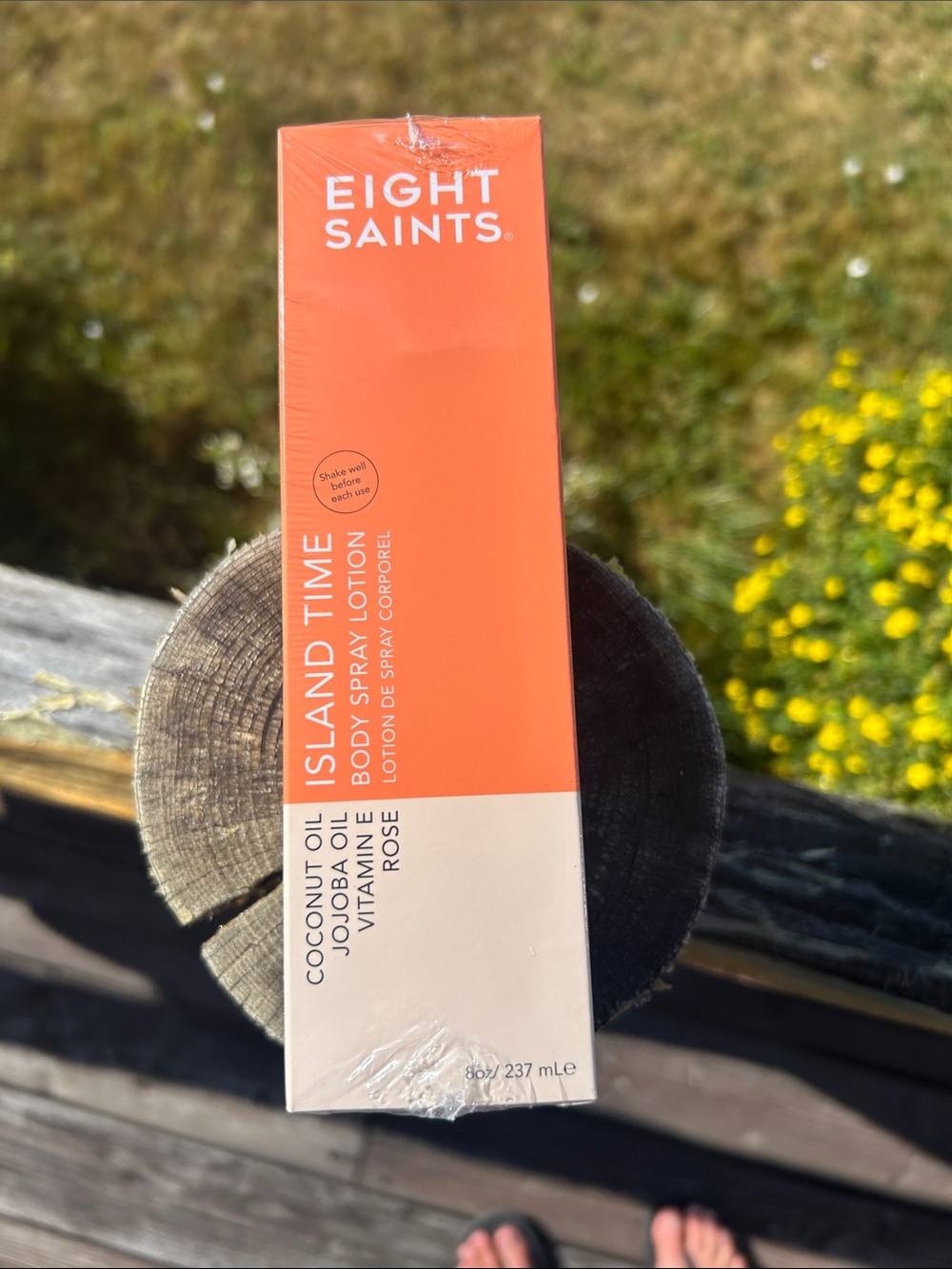 Eight Saints Island Time Body Spray Lotion 8oz NIB Sealed